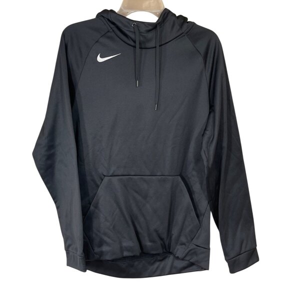 Nike Dri-Fit Hoodie Sweatshirt Charcoal Grey S Small Men's Pullover - Picture 1 of 5